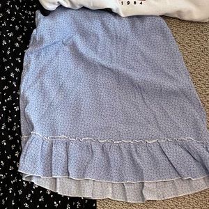 Blue brandy skirt!